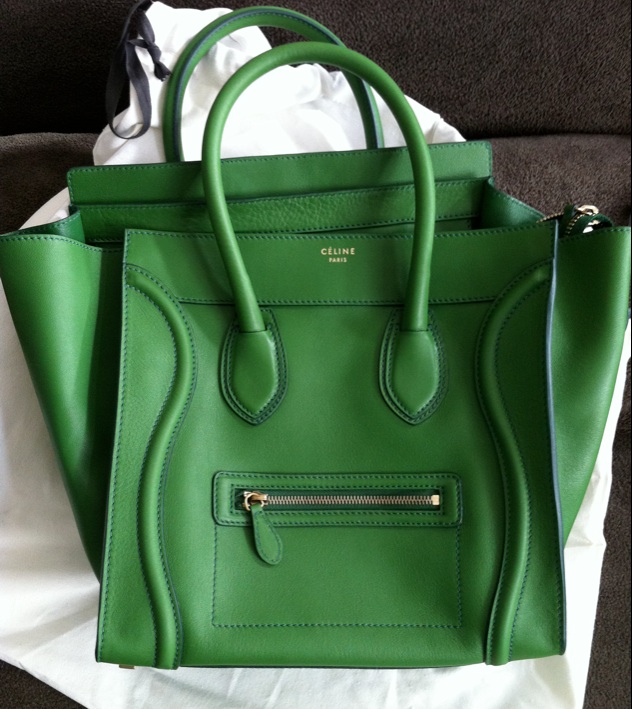 Lime Green Ysl Purse